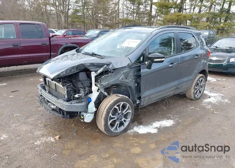 2020 Ford Ecosport Ses from USA, damaged, VIN MAJ6S3JL5LC393582